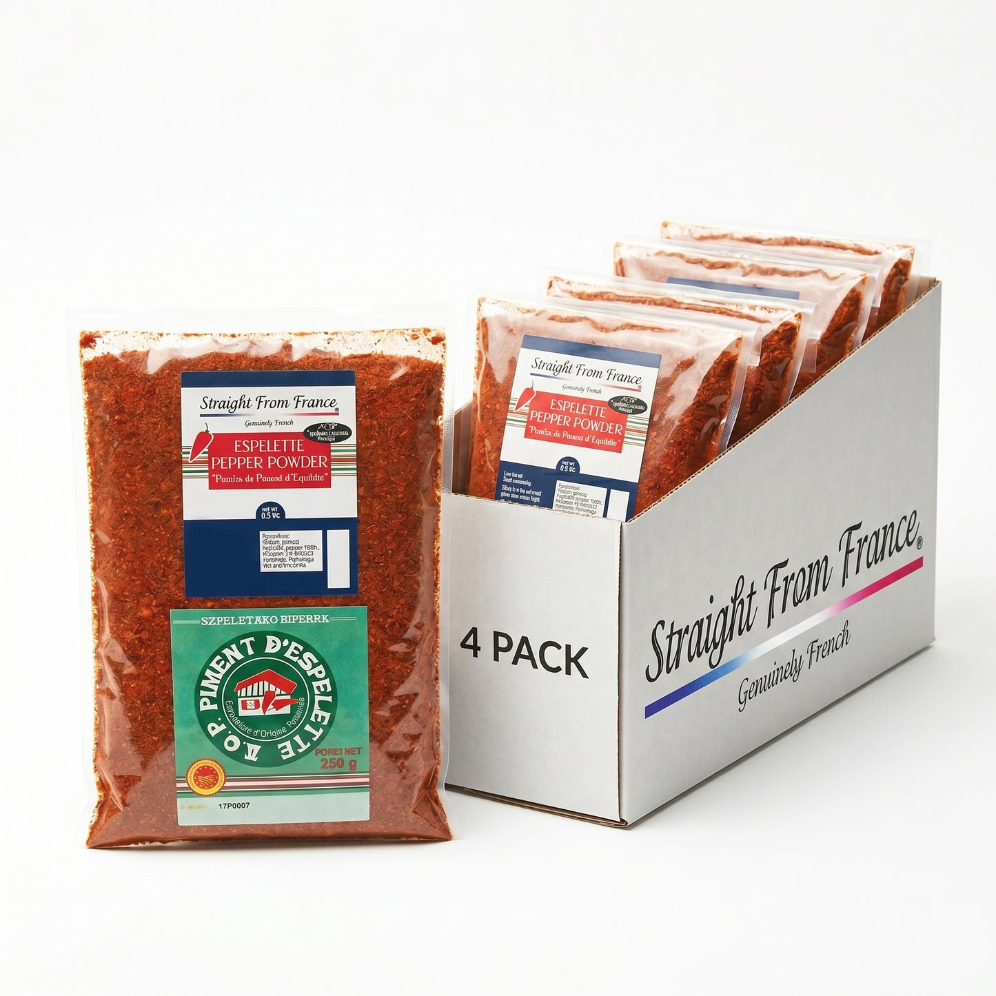 Straight From France Espelette Pepper Powder from France 8.8oz (Case of 4)