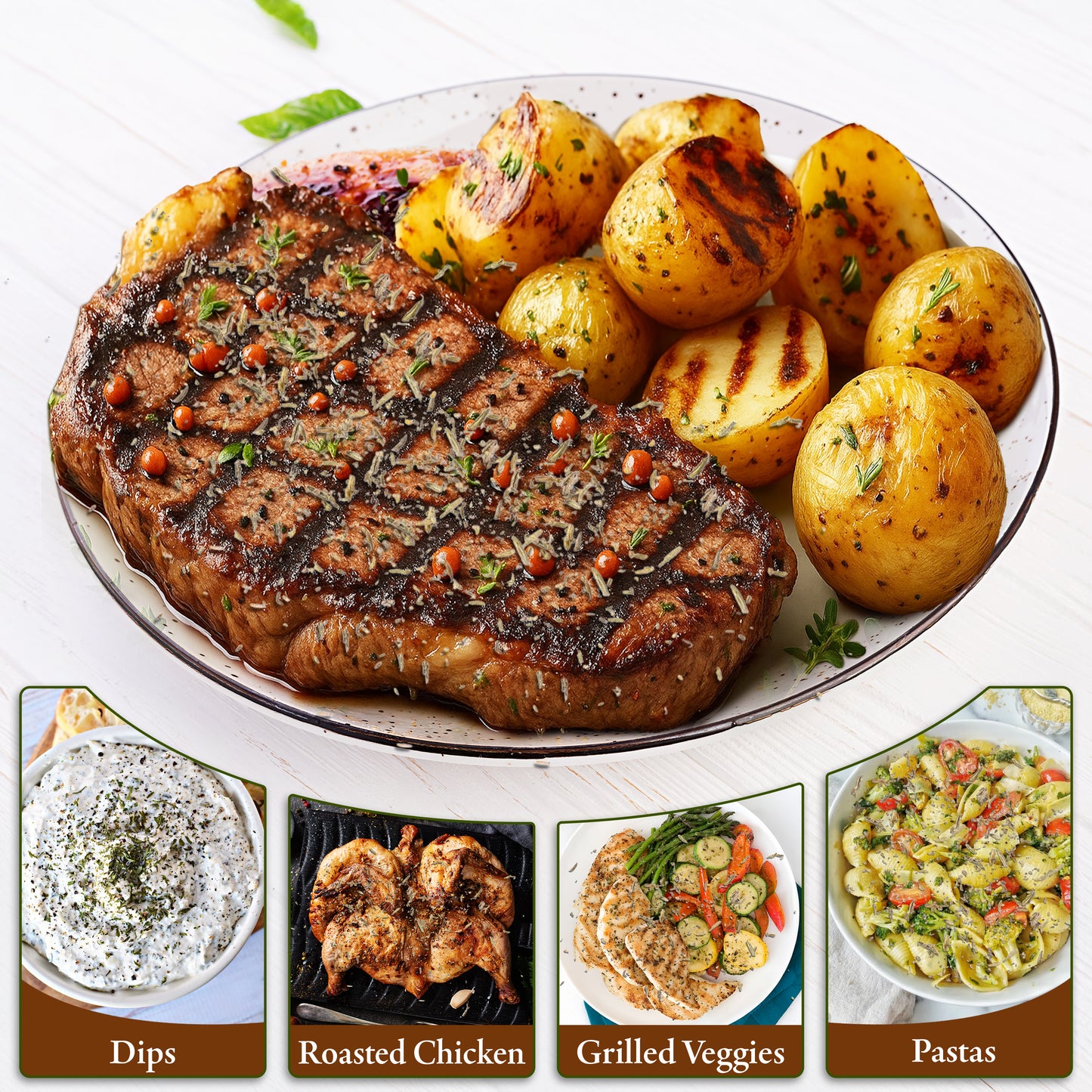 Straight From France Provence Herbs Seasoning with Lavender from France 3.5 Oz (case of 50)